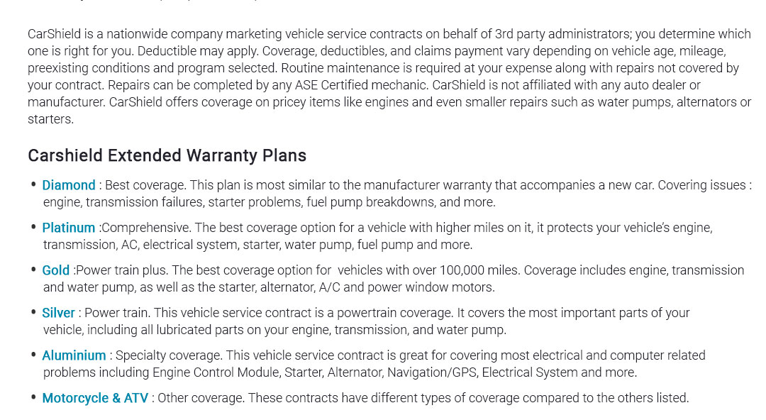 Honda extended warranty 2025 aug 